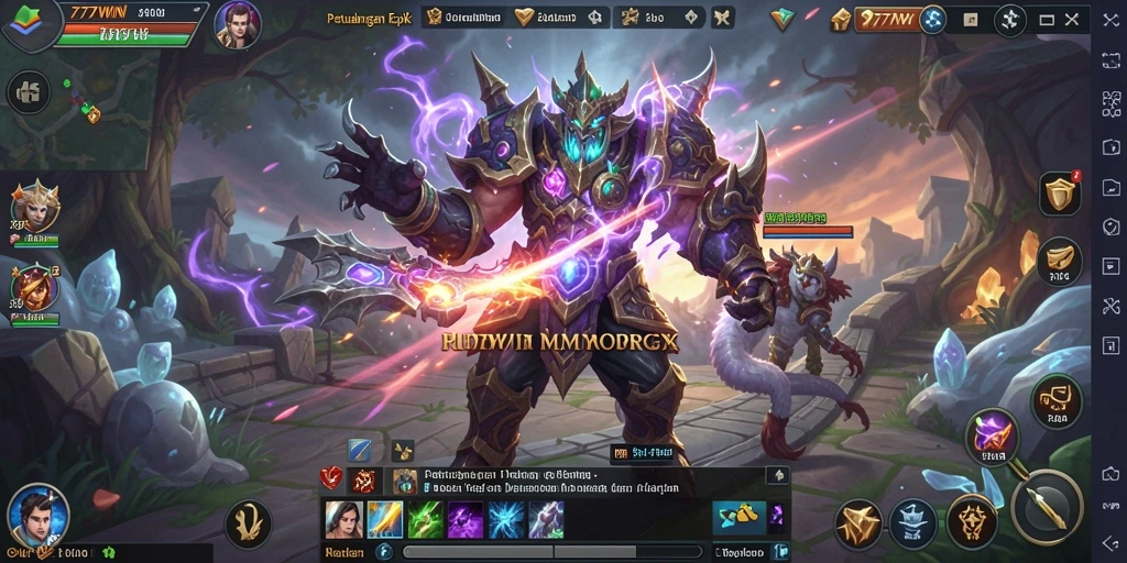 Tampilan gameplay seru di 777WIN dengan grafis memukau.