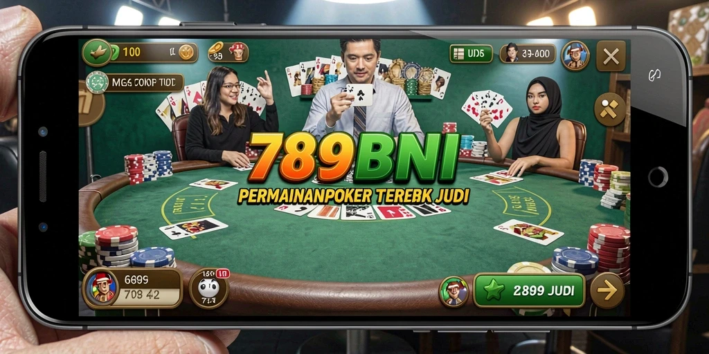 Tampilan menarik gameplay Poker di 789BNI.