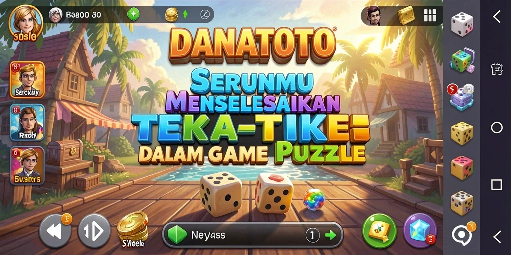 Tampilan gameplay menarik dari <strong>DANATOTO</strong> sebagai game Puzzle.