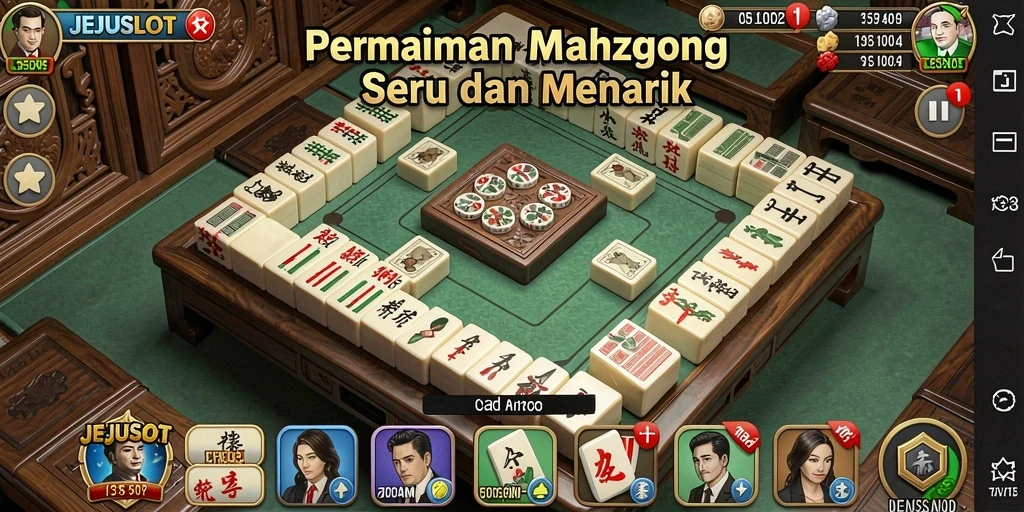 Tampilan gameplay seru dari JEJUSLOT yang penuh warna.