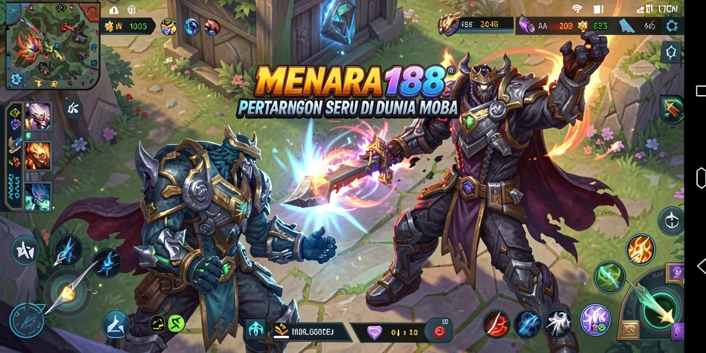 Tampilan aksi seru dalam gameplay MENARA188 yang menegangkan.