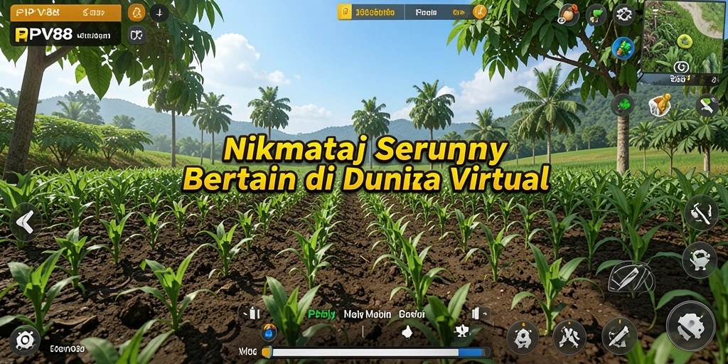 Tampilan gameplay <strong>PPV88</strong> yang menarik di dunia pertanian.