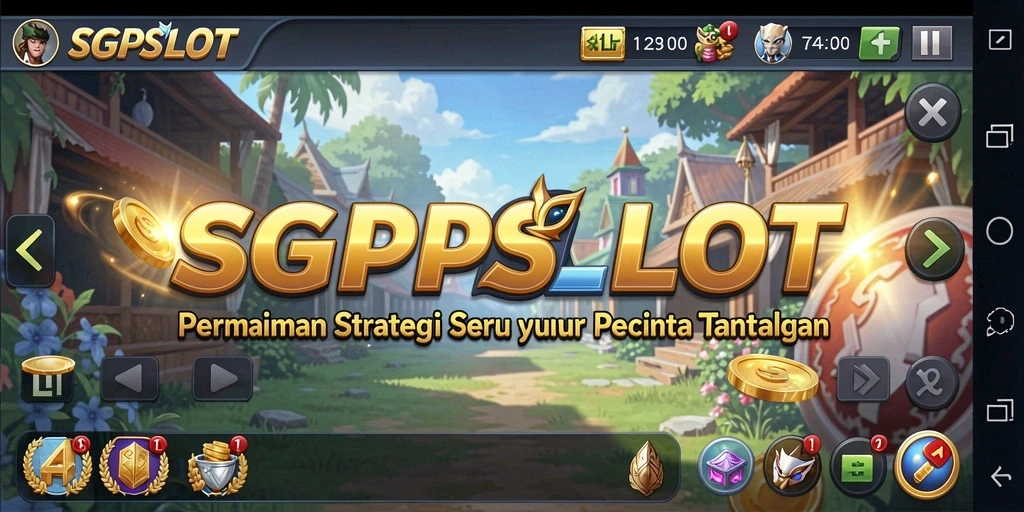 Tampilan gameplay SGPSLOT yang mendebarkan dan penuh strategi.