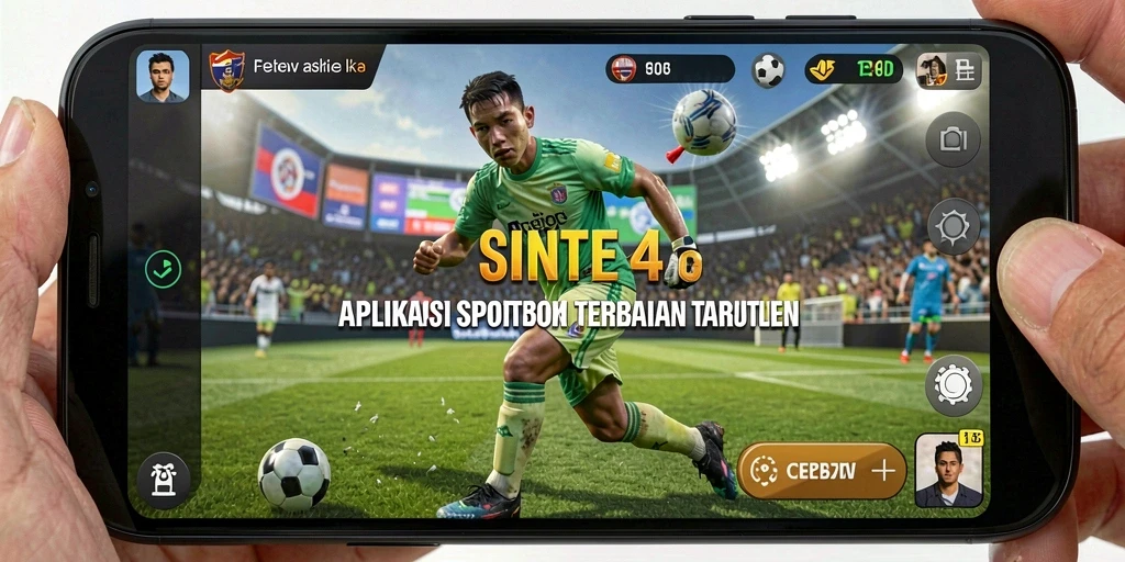 Tampilan menarik dari aplikasi SPORTSBOOK SINTE4D saat proses taruhan.