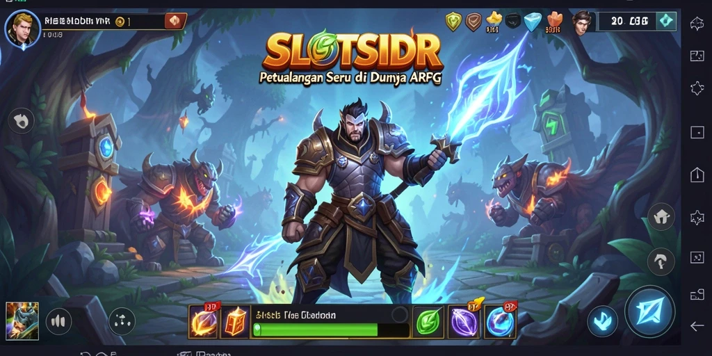 Tampilan gameplay SLOTSIDR yang menegangkan dan mengasyikkan.
